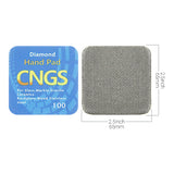 4-teilige Diamant-Handpolierpads – Mehrflächen-Schleifset mit Körnung 60/100/200/400 für Stein-, Glas-, Marmor-, Quarz- und Fliesenkanten