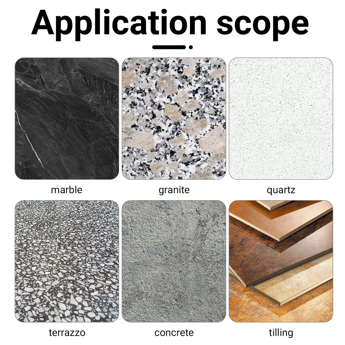 5 Stück 4 Zoll (100 mm) Diamant-Polierpads nass/trocken – Metallpellet-Schleifscheibe für Granit, Marmor, Beton und Stein – Winkelschleifer-Werkzeug für Arbeitsplatten/Böden