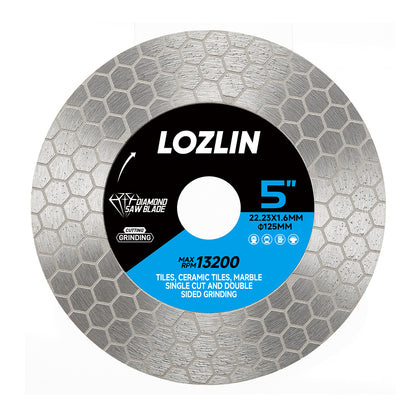 4.5-inch/5-inch ceramic tile diamond saw blades - professional ceramic tile and stone cutting blades, suitable for marble, granite, and ceramic tiles - precision grinding wheels, suitable for renovation and DIY projects