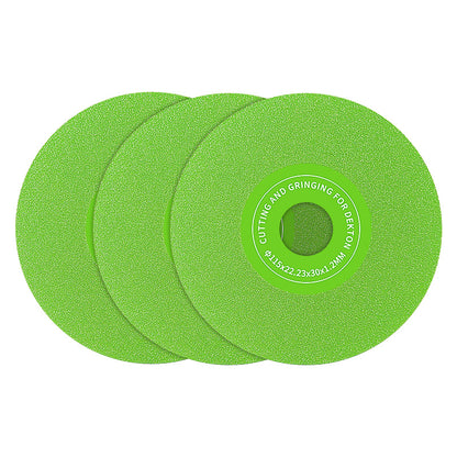 LOZLIN 4.5” /115mm 22.23 diameter of hole Rock plate flat grinding disc tile ceramic marble trimming 45 chamfering sanding saw blade extra wide fine sanding saw blade