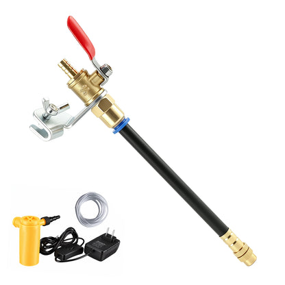 Water Inlet Nozzle for Angle Grinders; Water-Cooled Cutting Accessory; Dust Control and Cooling Spray Fitting for Stone Cutting
