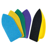 LOZLIN Mini Detail Hand Sander Kit, 5/21Pcs Hook & Loop Sanding Blocks, 80-600 Grit Abrasive Pads for Wood, Metal, Furniture, Crafts & Tight Spaces