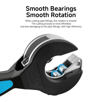 Multifunctional Ratchet Pipe Cutter—The Ultimate Cutting Tool for Metal, Stainless Steel, Aluminum, Copper, and Corrugated Plastic Water Pipes