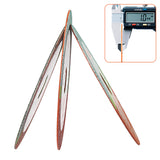 3PC/6PCS 115mm (4.5") Diamond Cutting Wheel - Ultra-Thin Glass/Tile/Stone Blade for Bottle, Rock, Angle Grinder Tool w/22.23mm Arbor