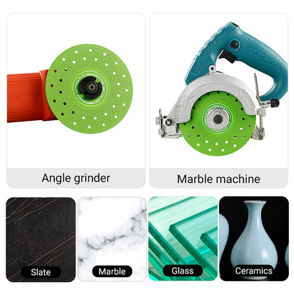 LOZLIN 115mm Diamond saw blades for cutting and grinding tile and marble, 45 degree chamfered diamond saw blades