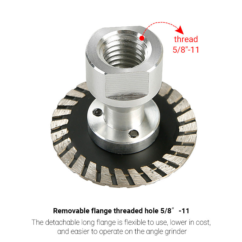 1/2Pcs 2" 50mm Diamond Cutting Discs, Small Angle Grinder Blades for Stone Concrete Tile, Precision Cutting in Narrow Spaces