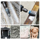 7-teiliges Diamant-Polierset aus Kunstharz – Detail-Schleifset für Steinmetzarbeiten, Marmor- und Granitreliefarbeiten – Werkzeuge für Geradschleifer