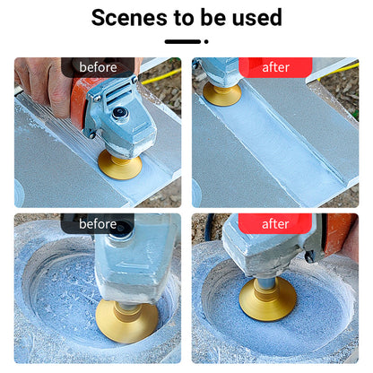 2inch brazed diamond flat grinding head stone clear bottom marble quartz stone tile grinding edge corner countertop joint rough grinding leveling angle grinder grinding head