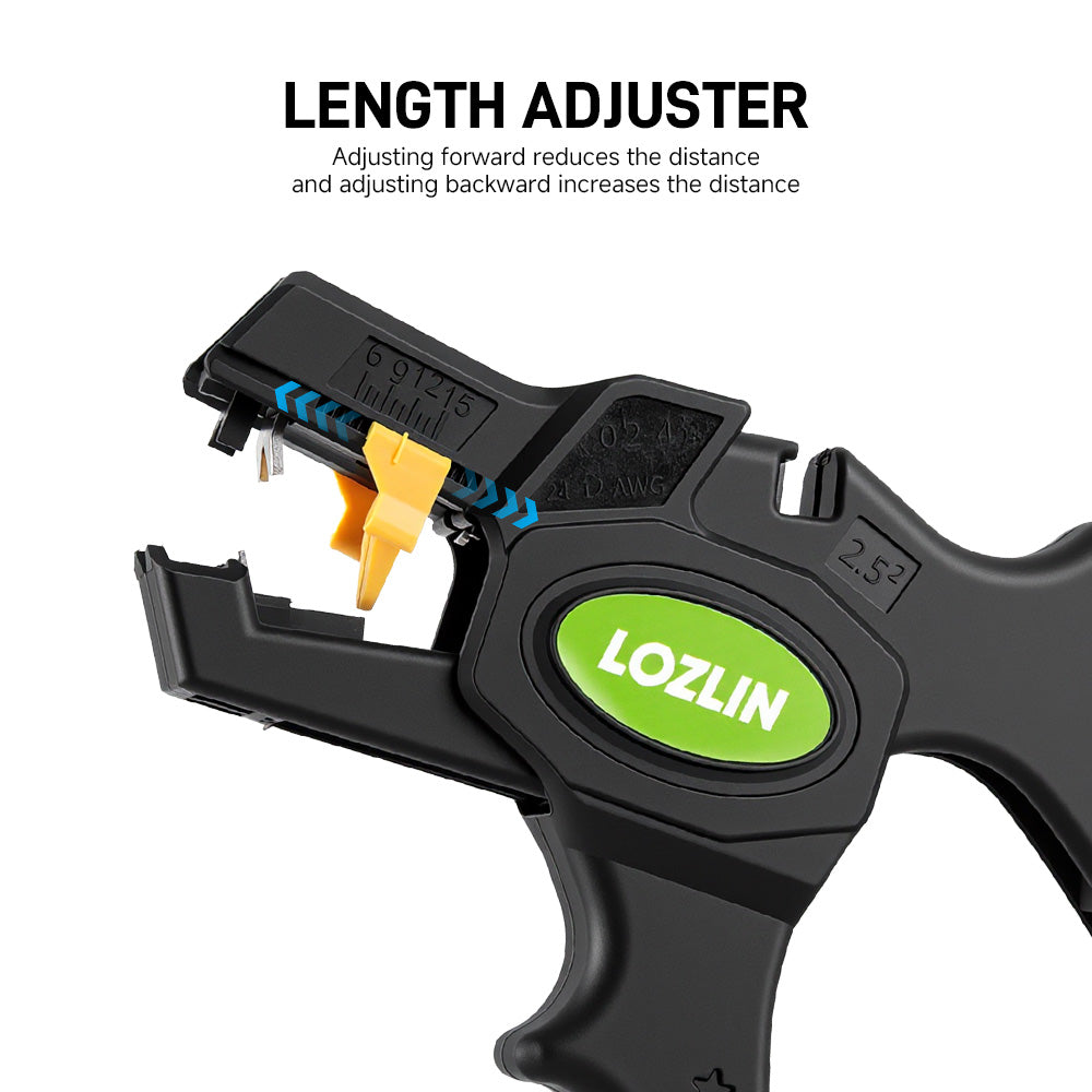 Multifunctional Electrician's Wire Stripper: A Must-Have Tool for Automatically Cutting and Stripping Household and Industrial Wires and Cables