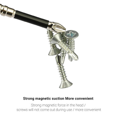 K5 Impact-Resistant and Non-Slip Bit,Impact Driver Bit Set,Titanium Alloy Impact Non-Slip Cross Head,High Magnetic Screwdriver Drill Bit