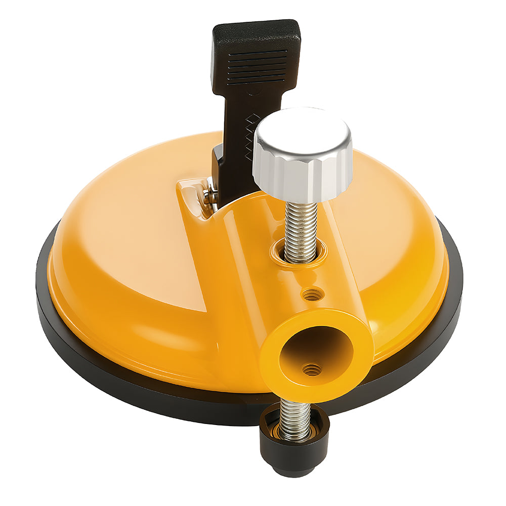 Countertop Seam Leveling Tool - Adjustable Vacuum Suction Clamp Set for Granite Marble Stone Seam Installation & Repair, Pro Gap Adjustment Kit Yellow Rubber Suction Cup