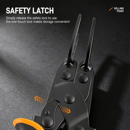Professional Air Line Disconnection Tool—Hose Removal Pliers, Suitable for Quick-Connect Fittings in Automotive Maintenance