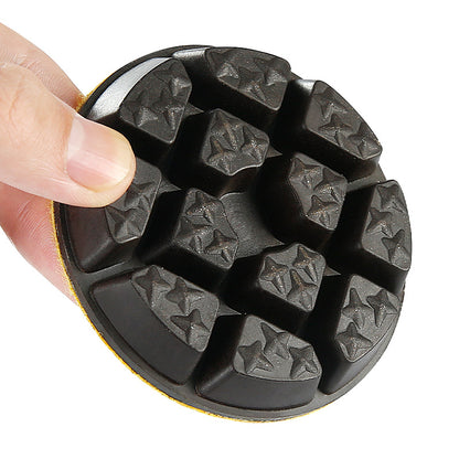 3-inch (80 mm) four-step floor grinding discs, suitable for grinding and polishing concrete, floors, cement surfaces, and certain stone surfaces