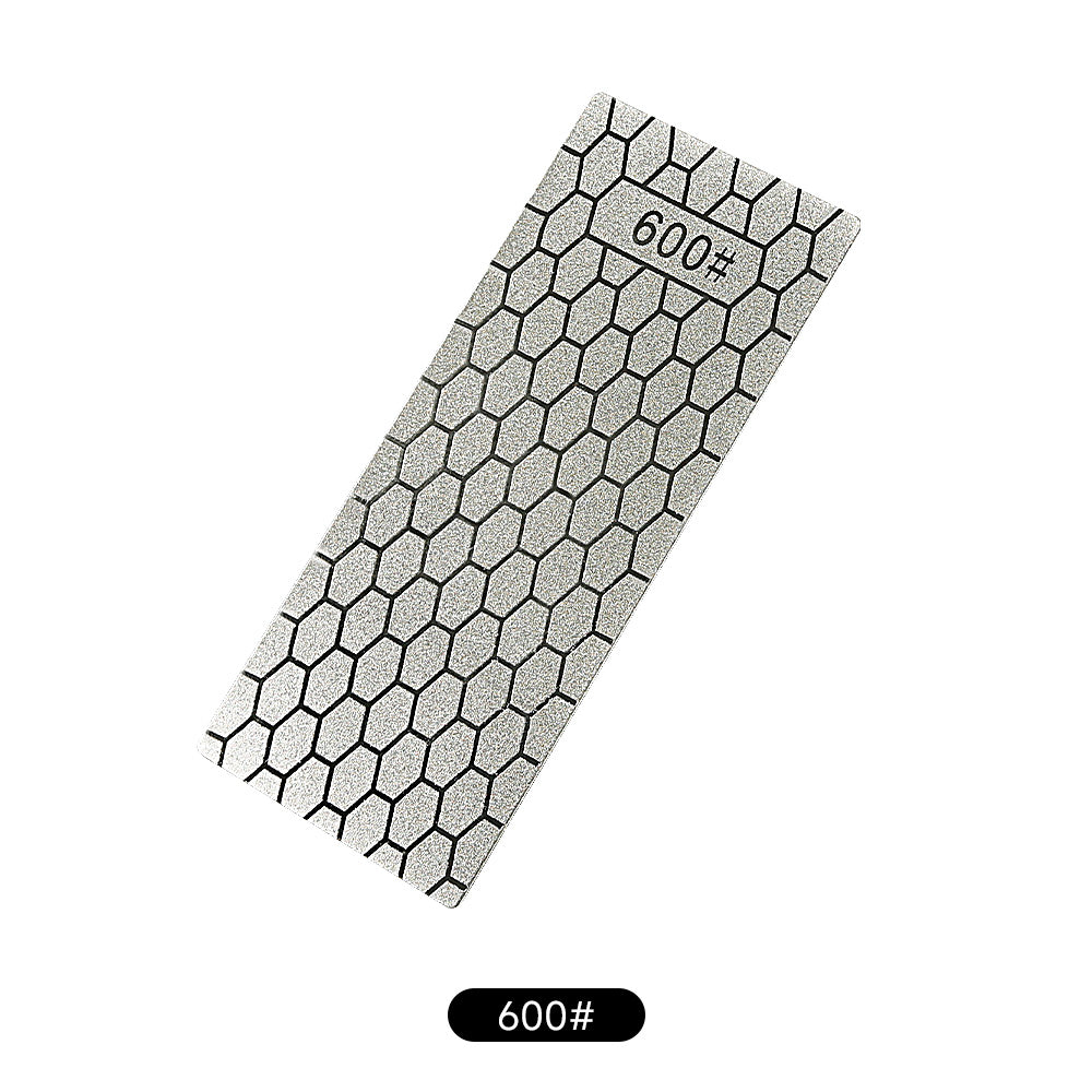 Diamond Stone Set - Coarse/Med/Fine 400-600-1000 Grit for Sharpening Knives & Tools, Diamond Lapping Plate Kit
