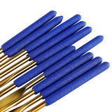 10-piece file set for polishing and grinding metal, wood, glass, and jewelry