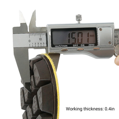 3-inch (80 mm) four-step floor grinding discs, suitable for grinding and polishing concrete, floors, cement surfaces, and certain stone surfaces