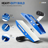 Heavy-Duty Adjustable Stone Transport Clamps, Securely Hold Stone Slabs for Transportation & Installation