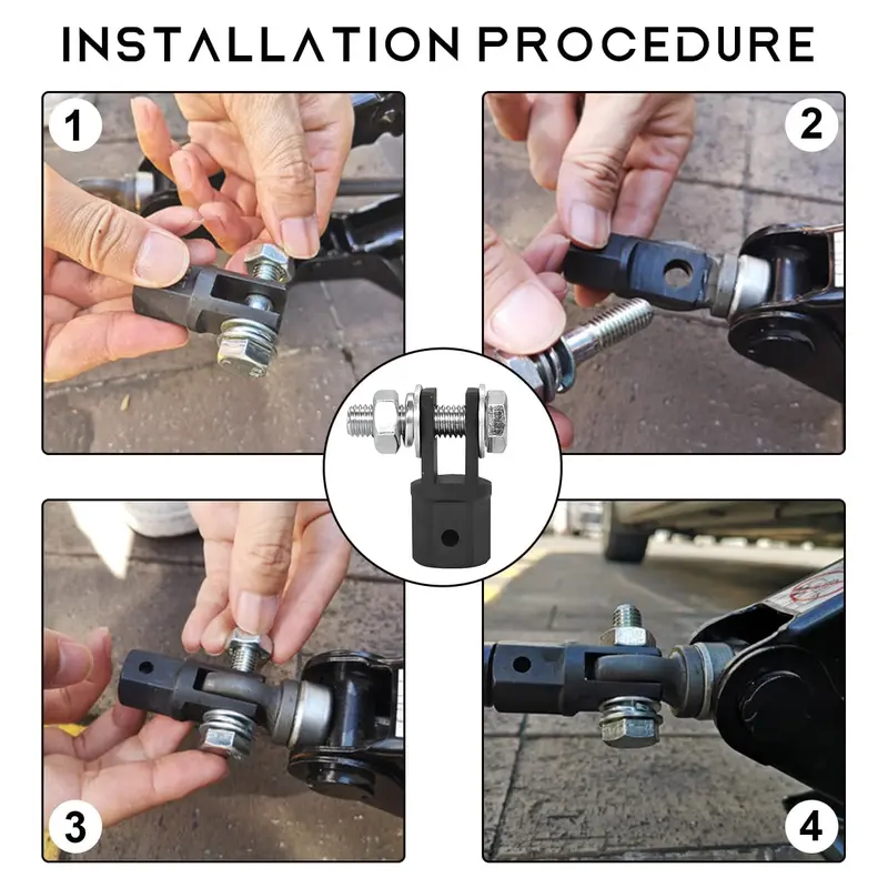 1/2" Impact Drill Scissor Jack Adapter, Heavy Duty CR-V Steel, 13/16" Lug Wrench Drive, Labor-Saving Tire Change Accessory for Auto Repair