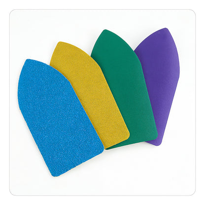LOZLIN Mini Detail Hand Sander, 5-Piece/21 Piece Sanding Block Kit Sandpaper Refill Pack, 80/160/320/600 Grit Hook and Loop Abrasive Pads for Wood, Metal, Furniture, Crafts and Tight Spaces
