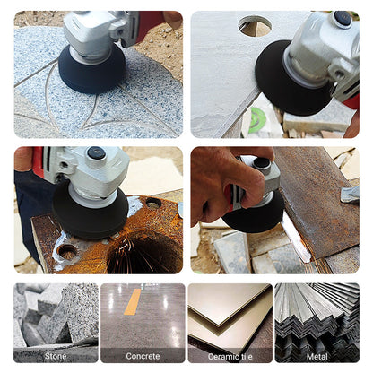 3PCS Diamond Grinding Wheels - for Marble, Granite, Tile & Metal - Angle Grinder Wheels for Trimming, Chamfering & Surface Grinding