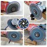 4,5"-5"-7"-9" (115-230 mm) Diamant-Trennblätter – Mehrmaterial-Winkelschleifscheiben für Metall, Stein, Marmor und Stahl/Eisen – Trockenschnitt-Sägeblätter