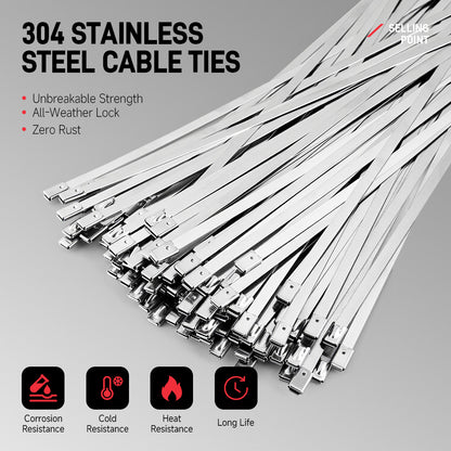 Stainless Steel Cable Tie Pliers, Self-Locking Tensioners, Cable Bundling Guns, Metal Shears, and Packaging Tools