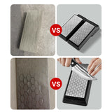 2CPS Double-sided Diamond Sharpening Stone 400/1000Grit - Honeycomb Surface Knife Sharpener with Non-slip Base - for Knives, Scissors, Outdoor & Kitchen Tools