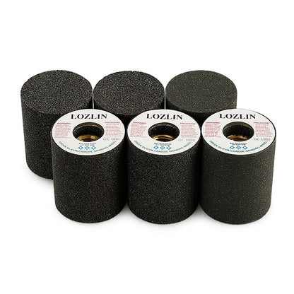 4PCS/Set Diamond Grinding Wheel Kit - Cylindrical Internal Polishing Tools for Marble, Granite & Cobblestone Planters - Professional Stone Surface Renovation Set