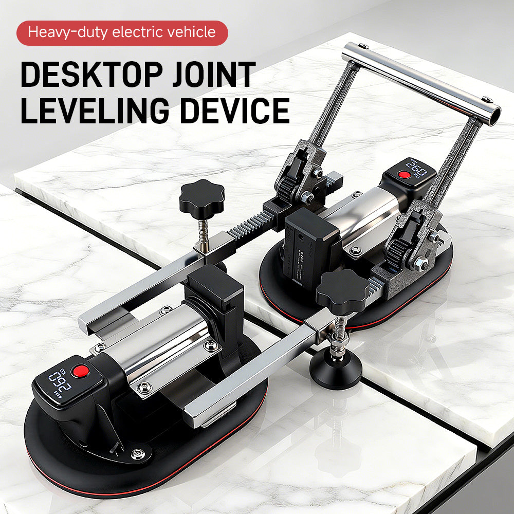 Heavy Duty Electric Suction Cup Splicer Worktop Tensioner Leveling Joint Tool Large Slabs Stone Tiles Stone Panel Installation