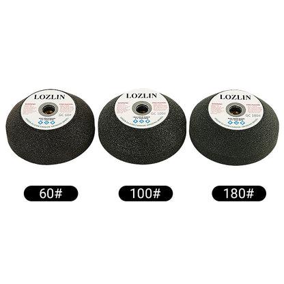 3PCS Diamond Grinding Wheels - for Marble, Granite, Tile & Metal - Angle Grinder Wheels for Trimming, Chamfering & Surface Grinding