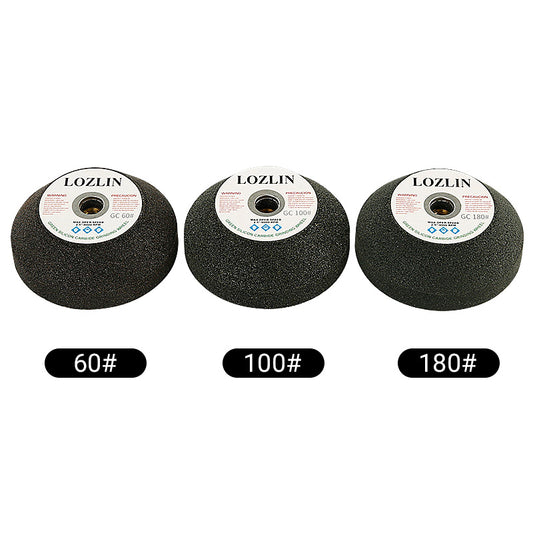 3PCS Diamond Grinding Wheels - for Marble, Granite, Tile & Metal - Angle Grinder Wheels for Trimming, Chamfering & Surface Grinding