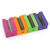 4 Stück konkave, galvanisierte Diamant-Handpolierpads – für Marmor, Fliesen, Glas und Keramik – Polierpads mit Schaumstoffrücken und komfortablem Griff