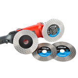 4,5-Zoll/5-Zoll-Keramikfliesen-Diamant-Sägeblätter - professionelle Keramikfliesen- und Steinschneideblätter, geeignet für Marmor, Granit und Keramikfliesen - Präzisionsschleifscheiben, geeignet für Renovierungs- und Heimwerkerprojekte