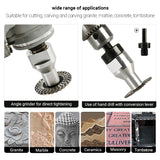 5 Stück/Set 1,57 Zoll (4 cm) Diamant-Sägeblätter – gewellte Mini-Trennscheiben für Marmor, Granit, Keramik und Stein – Winkelschleifer-Schleiftrennscheibe (5/8-11 M14 M10 Gewinde)