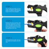 Multifunctional Electrician's Wire Stripper: A Must-Have Tool for Automatically Cutting and Stripping Household and Industrial Wires and Cables