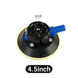 4,5" - 6" Vakuum-Saugnapf mit Handpumpe - Kofferraum-Montagewerkzeug für Autoreparatur und Heimwerken - Hebevorrichtung für mehrere Oberflächen für Glas/Fliesen/Stein