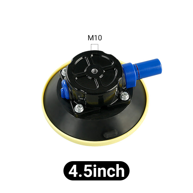 4,5" - 6" Vakuum-Saugnapf mit Handpumpe - Kofferraum-Montagewerkzeug für Autoreparatur und Heimwerken - Hebevorrichtung für mehrere Oberflächen für Glas/Fliesen/Stein