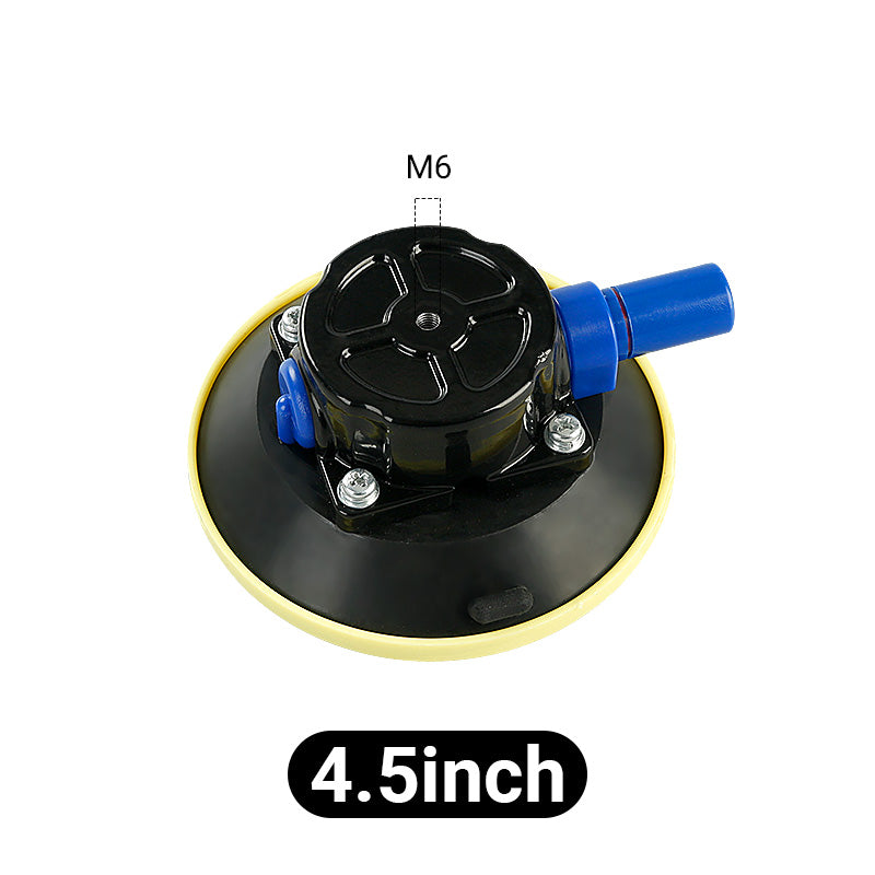 4,5" - 6" Vakuum-Saugnapf mit Handpumpe - Kofferraum-Montagewerkzeug für Autoreparatur und Heimwerken - Hebevorrichtung für mehrere Oberflächen für Glas/Fliesen/Stein