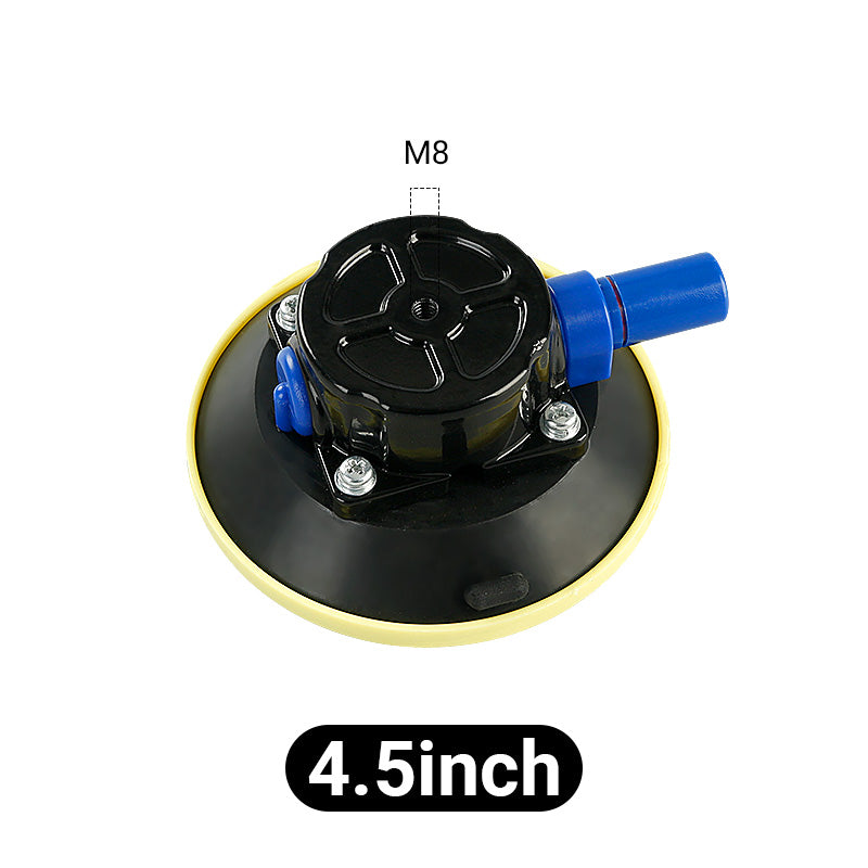 4,5" - 6" Vakuum-Saugnapf mit Handpumpe - Kofferraum-Montagewerkzeug für Autoreparatur und Heimwerken - Hebevorrichtung für mehrere Oberflächen für Glas/Fliesen/Stein