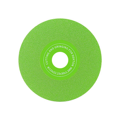LOZLIN 4.5” /115mm 22.23 diameter of hole Rock plate flat grinding disc tile ceramic marble trimming 45 chamfering sanding saw blade extra wide fine sanding saw blade