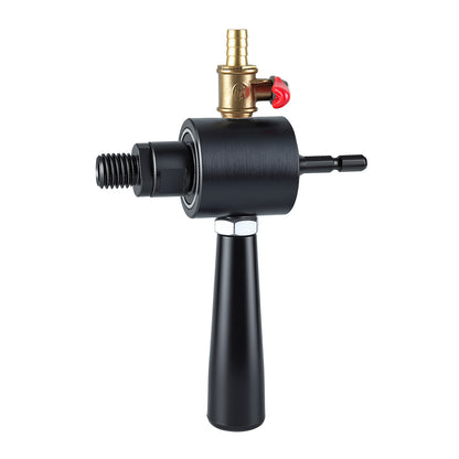 Hand Drill Water Injection Device M10, M14, 5/8-11 Adapter; Water Injection System for Drilling Holes in Tiles and Stone Slabs; Adjustable Valve