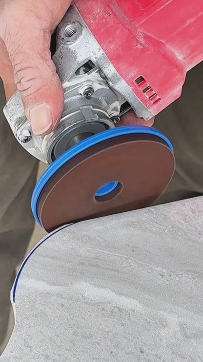 One-Piece Resin-Bonded Diamond Grinding Wheel for Grinding and Polishing Stone, Marble, Granite, and Concrete