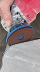 3 items One-Piece Resin-Bonded Diamond Grinding Wheel for Grinding and Polishing Stone, Marble, Granite, and Concrete