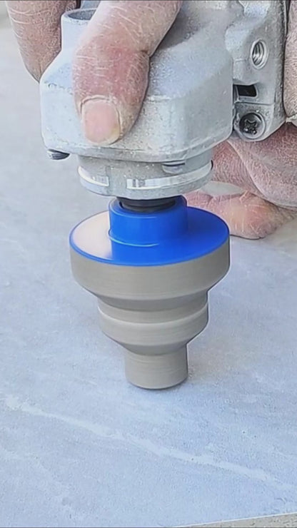 LOZLIN 0.79"-1.97"(20-35-50MM) Diamond Step Chamfer Drill Bit - Hole Enlargement/Edge Trimming for Tile, Marble, Porcelain & Masonry - Angle Grinder Drill 5/8-11