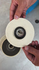 LOZLIN 5" Wool Polishing Wheel | Angle Grinder Buffing Disc for Metal & Glass, 1/3PCS Options