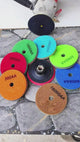 8PCS/Set Diamond Sponge Polishing Pads Set - Wet Buffing Discs for Granite, Marble & Artificial Stone - Complete 8-Step Surface Restoration & Cleaning Kit