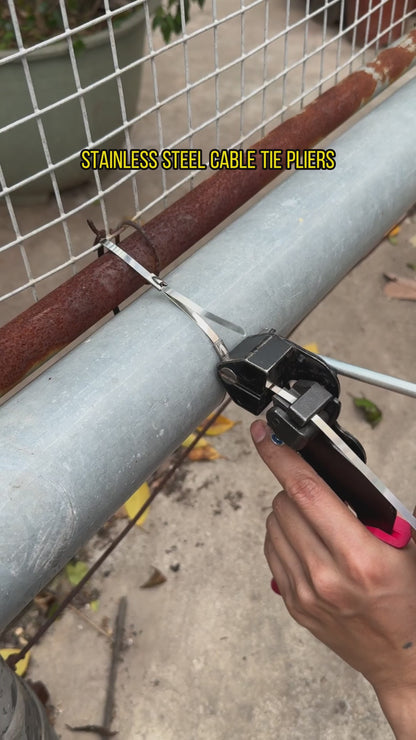Stainless Steel Cable Tie Pliers, Self-Locking Tensioners, Cable Bundling Guns, Metal Shears, and Packaging Tools