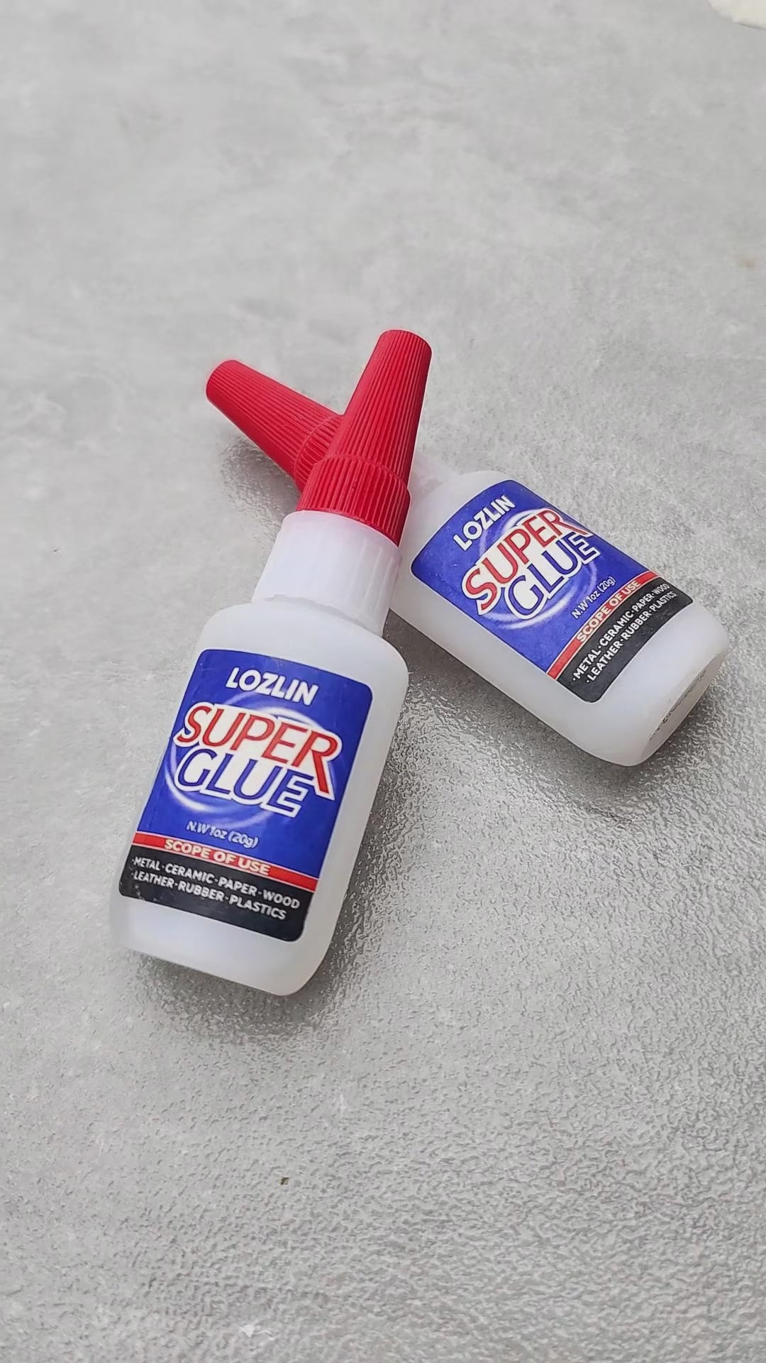 3 x superstarker Kleber – funktioniert auf Kunststoff, Metall, Glas, Holz, Keramik und mehr – flexibler, langlebiger Reparaturkleber für Schuhe/Möbel/Heimwerken