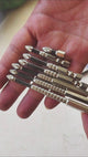 K5 Schlagsicherer und rutschfester Bit, Schlagschrauber-Bit-Set, Titanschrauberbit mit hoher Magnetkraft