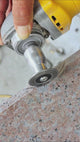 5 Stück/Set 1,57 Zoll (4 cm) Diamant-Sägeblätter – gewellte Mini-Trennscheiben für Marmor, Granit, Keramik und Stein – Winkelschleifer-Schleiftrennscheibe (5/8-11 M14 M10 Gewinde)
